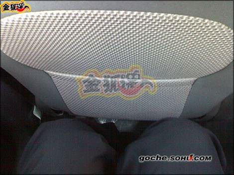 пространство для ног китайского автомобиля Chery QQ2(S18) - Чери куку2